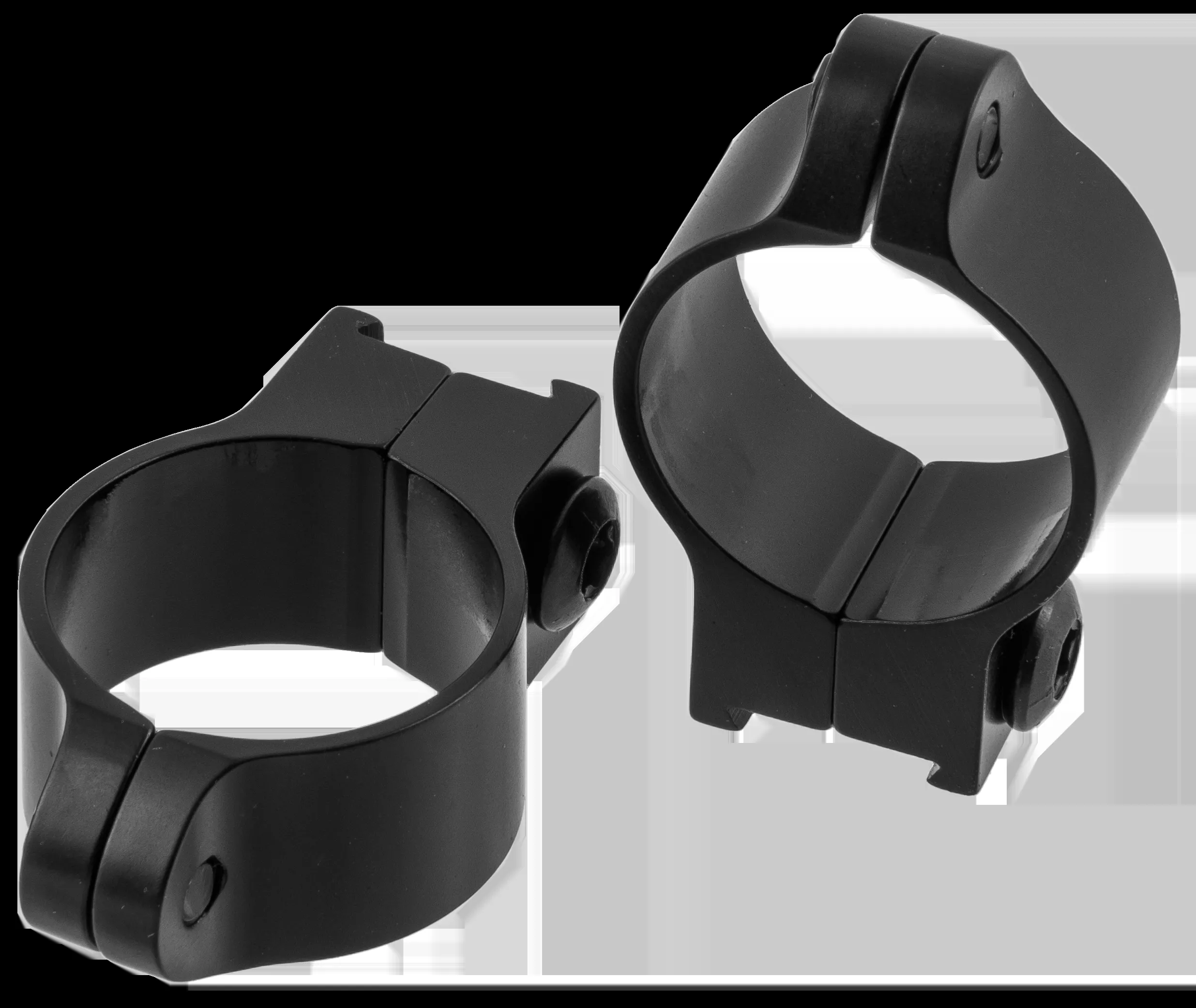 Browning 12365 Scope Ring SetVertically Split Browning T-Bolt/SA-22 Browning-Style 2-Piece Base Low 1″ Tube Matte Black Aluminum