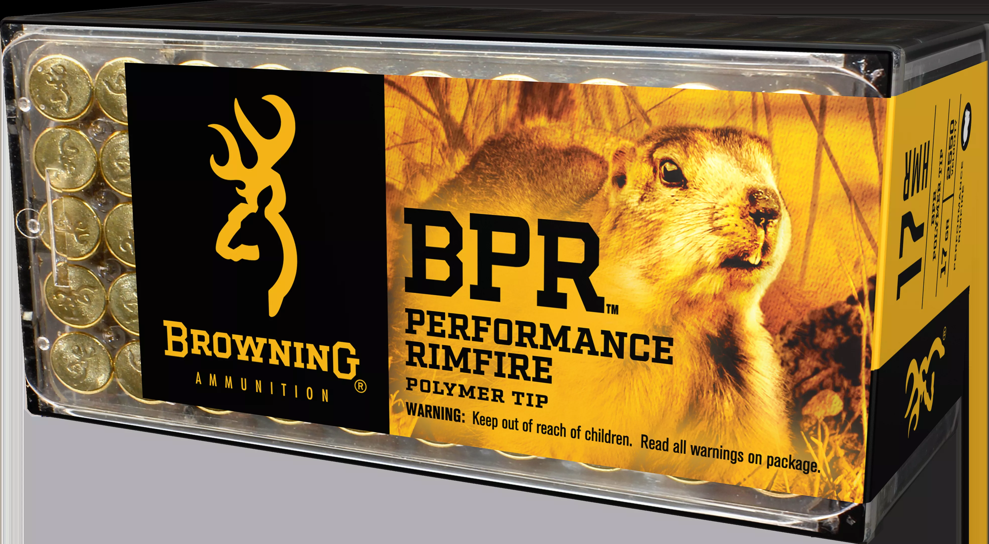 Browning BPR Performance 17 HMR 17 Gr 2550 fps Polymer Tip 50/Box