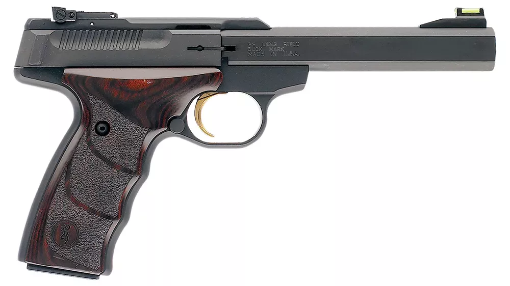 Browning Buck Mark Plus *CA Compliant 22 LR Caliber, 5.50″, 10+1, Matte Black