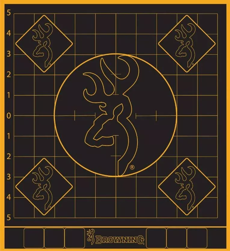 Browning Easy Spot Buckmark Buckmark/Circle Paper Target 12" x 12" 6 Per Pack; 129121