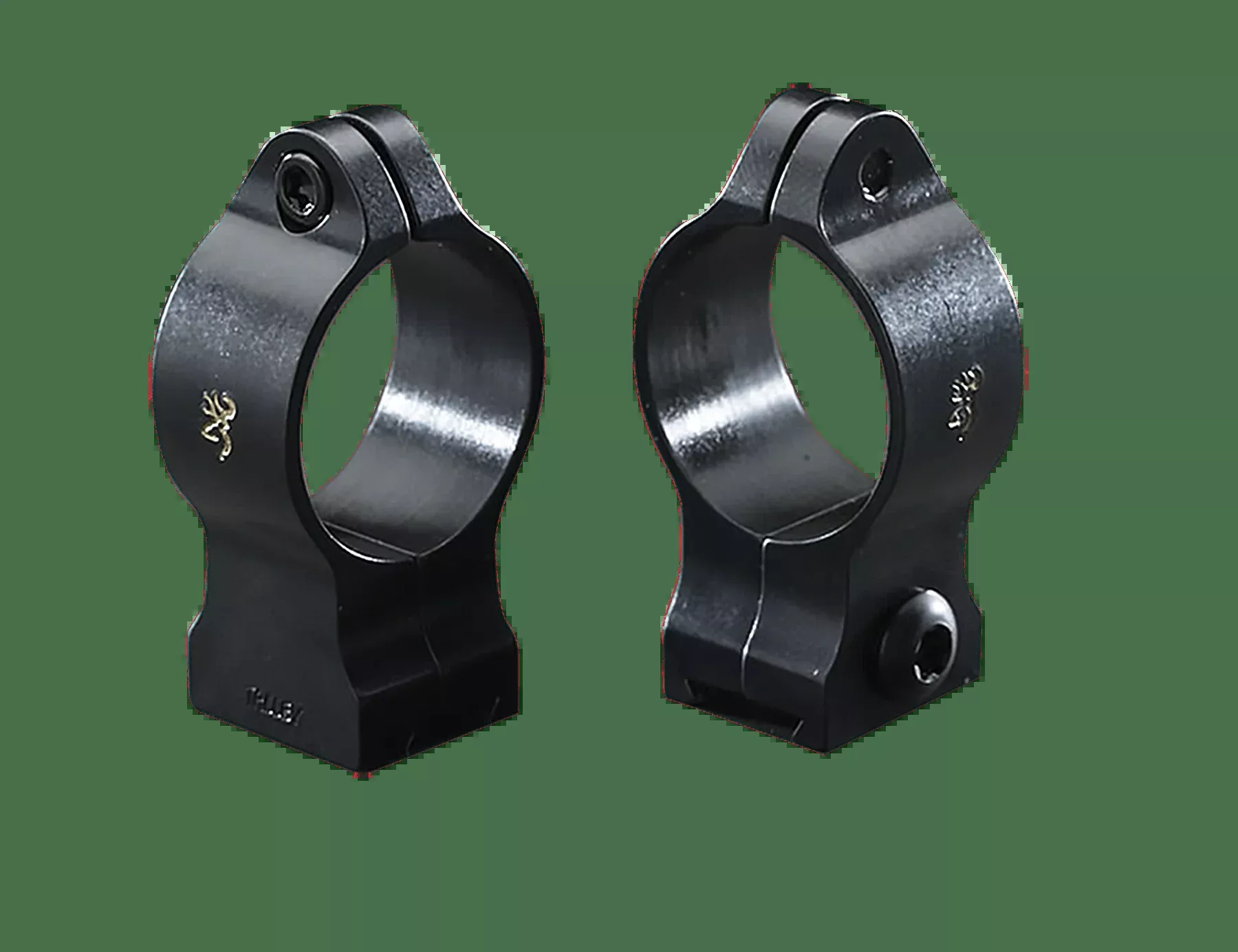 Browning Scope Ring Set, Brn 12345 Rng 1in HiX/abltbarblr Mat
