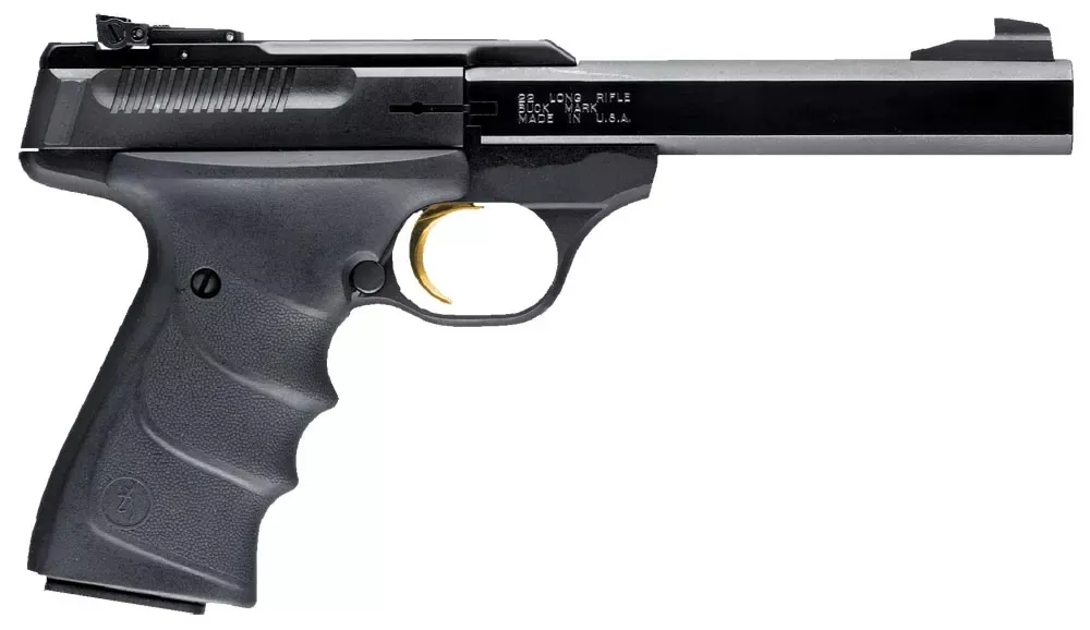BrowningBuck Mark Standard *CA Compliant 22 LR Caliber with 5.50″, 10+1, Matte Black Finish
