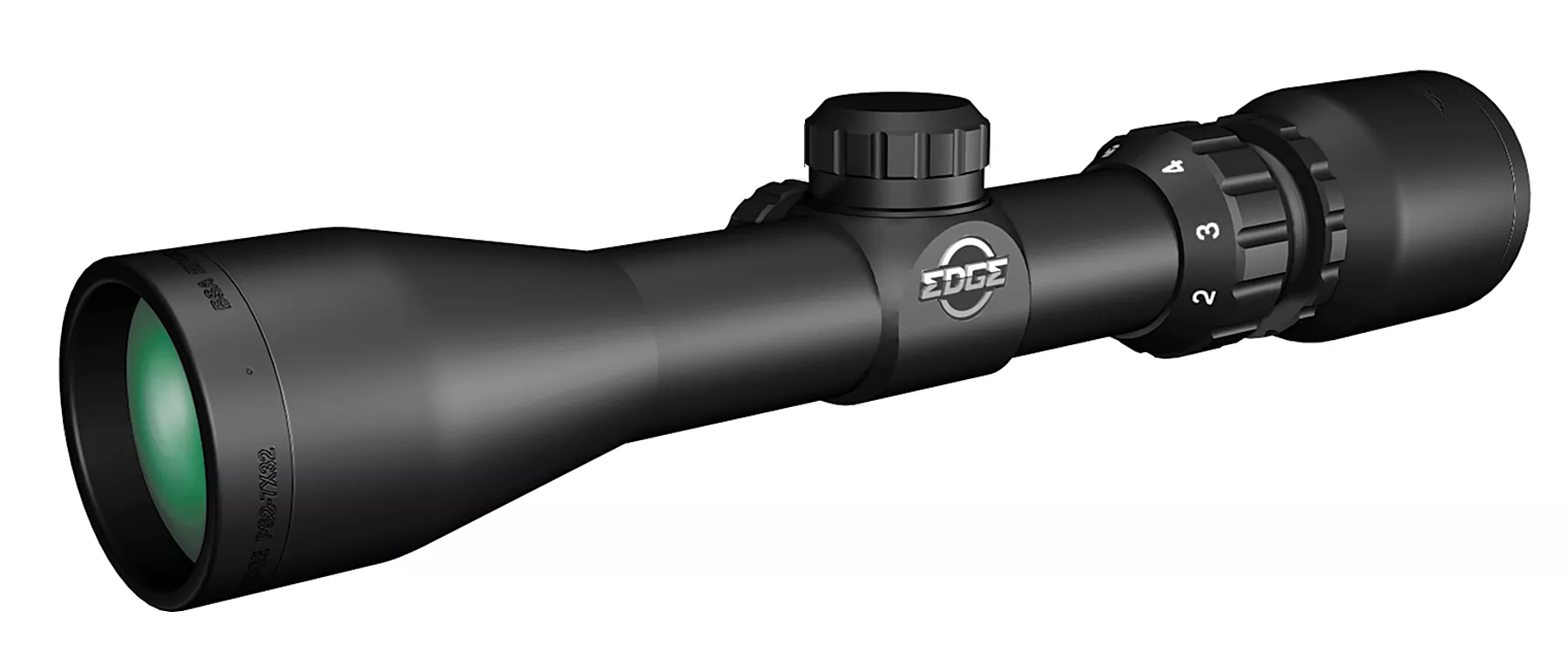 BSA Edge Matte Black 2-7x 32mm 1″ Tube 30/30 Reticle