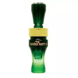 Buck Gardner Double Nasty Poly Duck Call - Green Camo