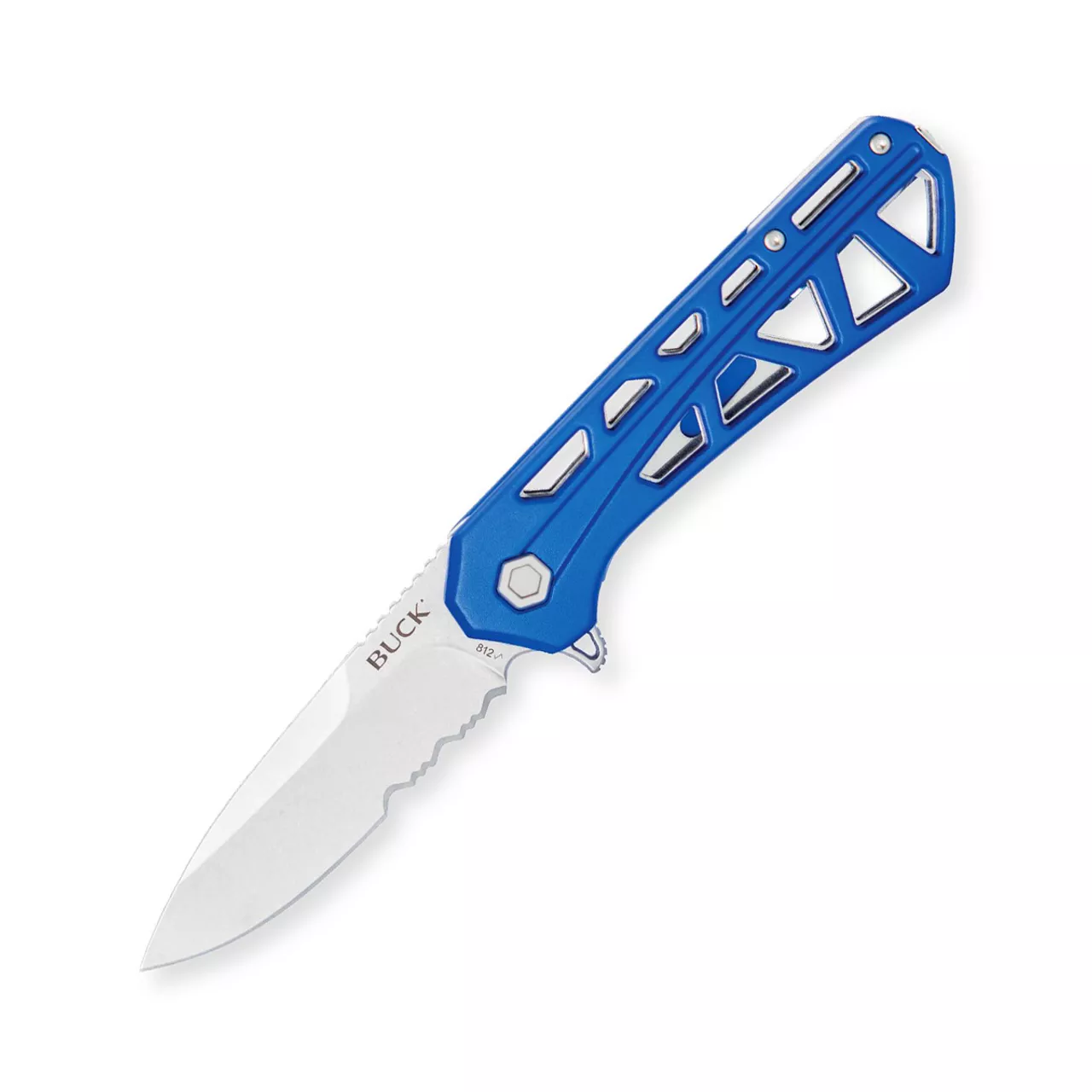 Buck Knives 812 Trace Folding Knife Blue #0812BLX