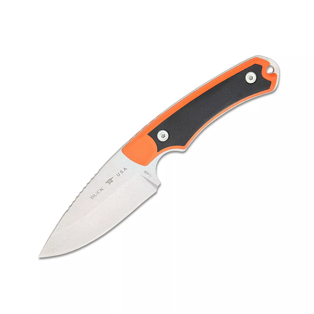 Buck Knives Alpha Hunter Select Orange/Black Knife #0664ORS-B
