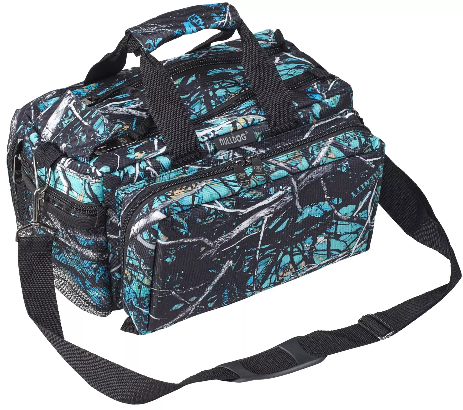 Bulldog Deluxe Range Bag Water Resistant Serenity Camo Nylon