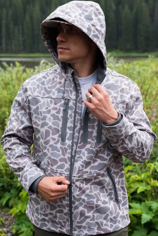 Burlebo Men’s Challenger Jacket – Classic Deer Camo