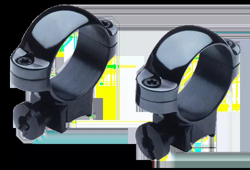 Burris 420069 Rimfire/Airgun Scope Ring Set .22″ Grooved Receiver Medium Quick Detach 1″ Matte Black Steel