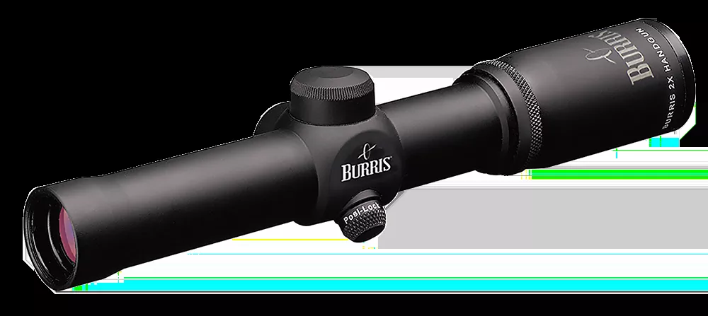 Burris Handgun Matte Black 2x20mm 1″ Tube Plex Reticle