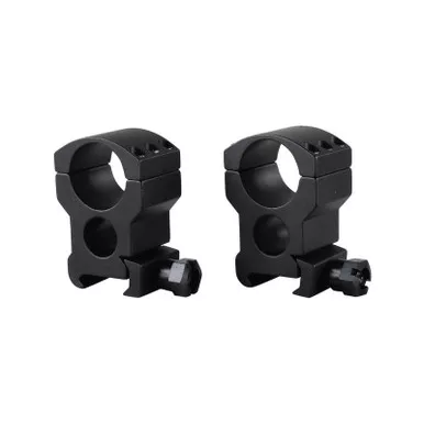 BURRIS Xtreme Tactical 1in Extra High Matte Black Rings (420183)