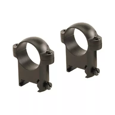 BURRIS Zee Weaver-Style 1in High Matte Black Rings (420087)