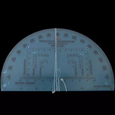 Bushcraft Military Protractor