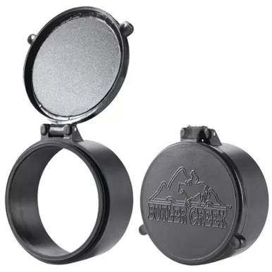 Butler Creek Flip-Open Scope Cover Objective Size 43 Polymer Black 30430