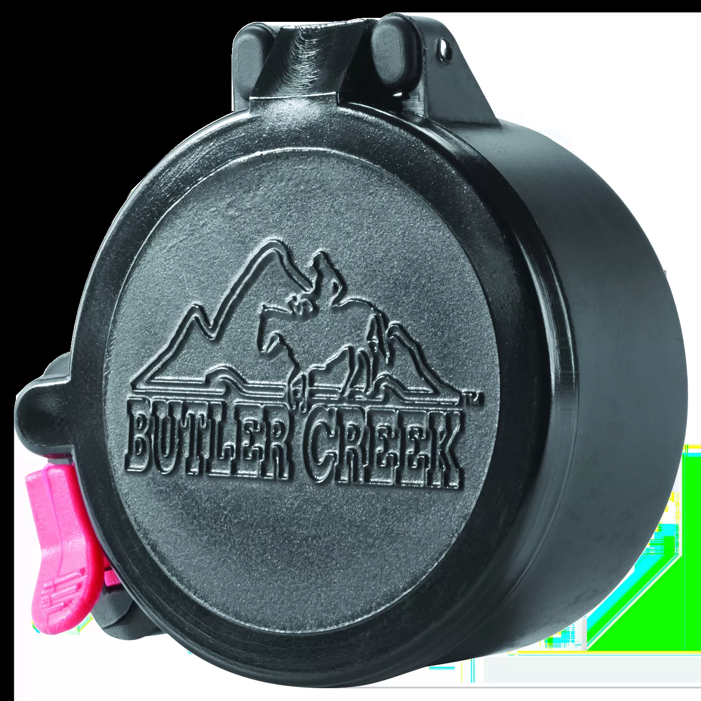 Butler Creek Multi-Flex Eyepiece Scope Cover Black Polymer Flip Open