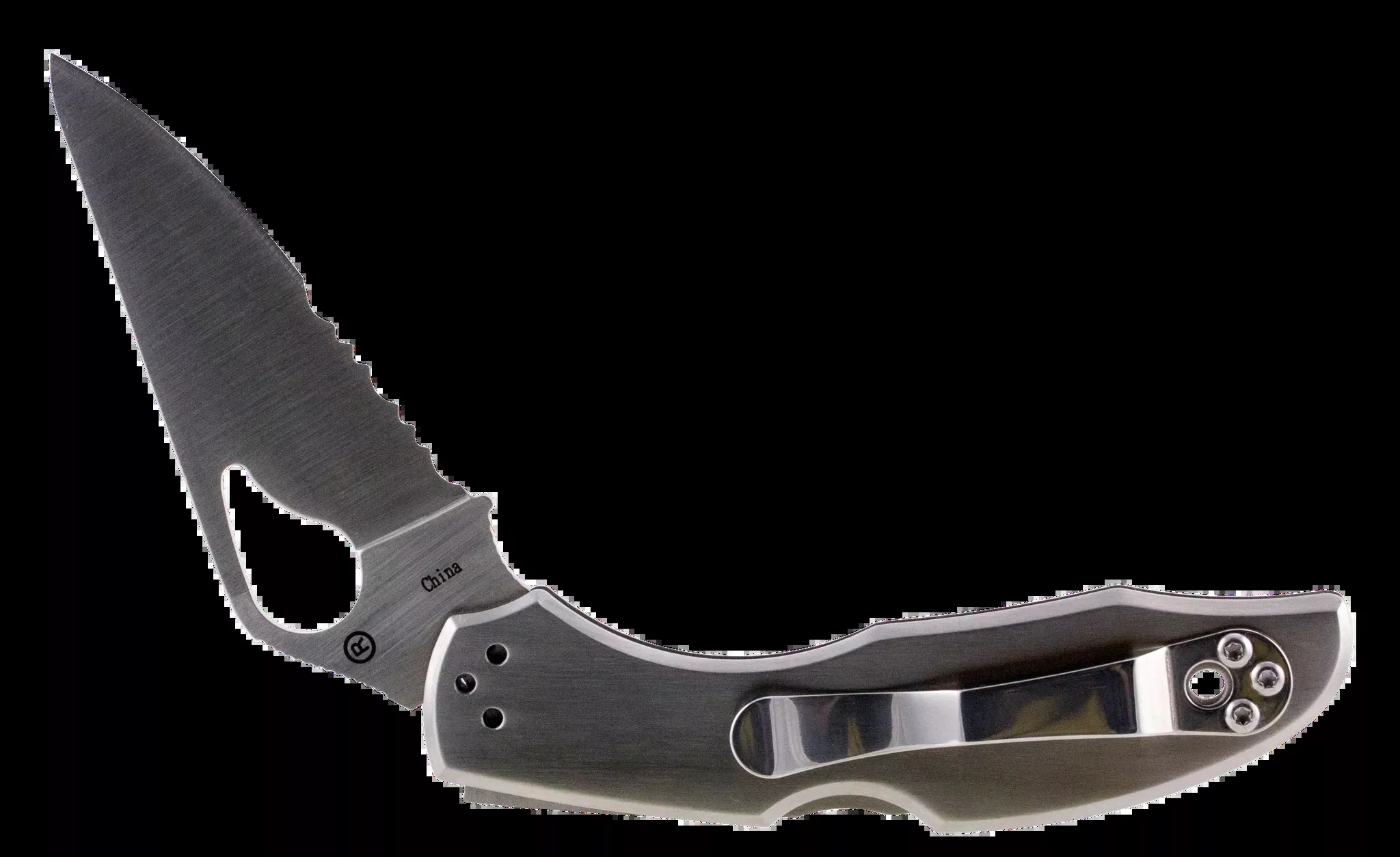 Byrd Meadowlark 2 2.94″ Clip Point Part Serrated Folding Knife