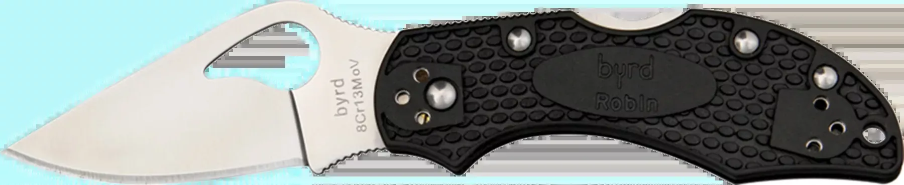 Byrd Robin 2 Lightweight 2.43″ Drop Point Plain Blade Folding Knife