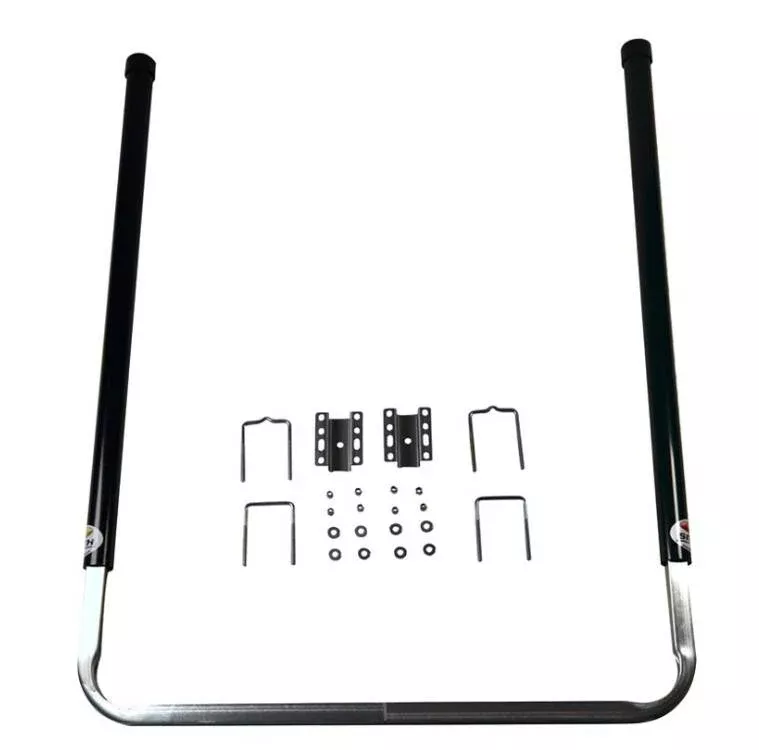C.E. Smith Black Post Trailer Guide, 2 Pieces, 40″ H x 2-3/8″ D• 27626