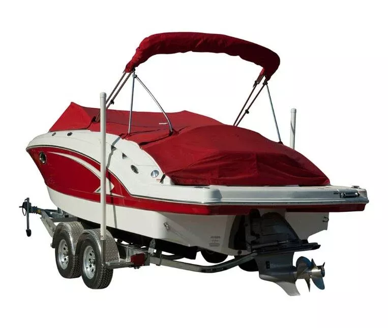 C.E. Smith Trailer Guide with Unlighted Posts, 2 Pieces, White, 60″ H x 2-3/8″ D• 27640