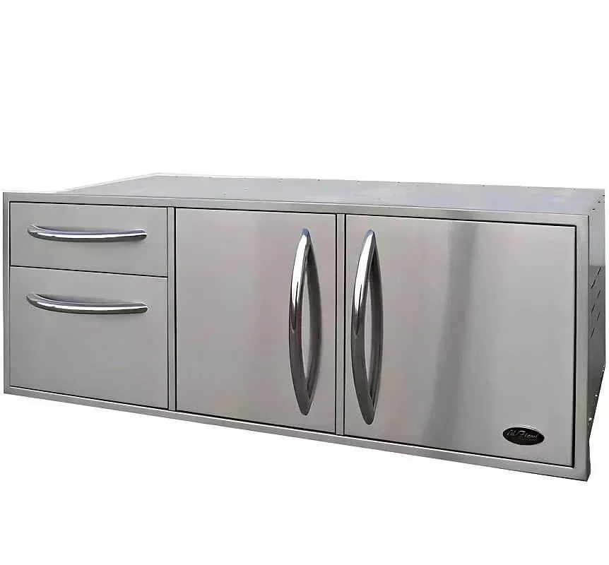 Cal Flame 52 Inch Door & Drawers Complete Utility Storage Set – BBQ07909