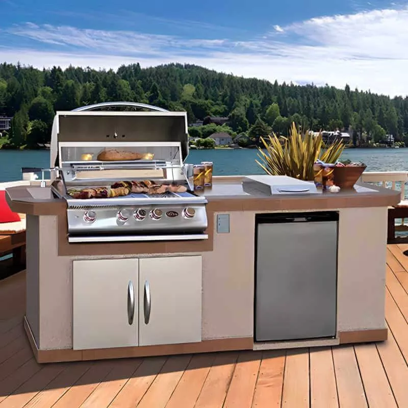 Cal Flame Atlantic Q 8 Ft. BBQ Grill Island – BBK801