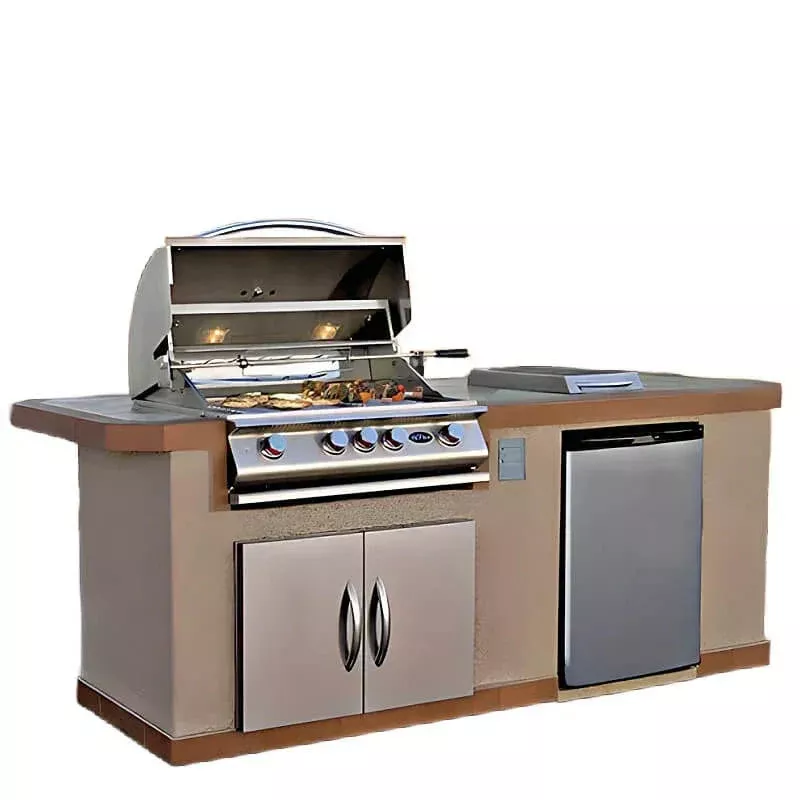 Cal Flame Bel Air Q 8 Ft. BBQ Grill Island – BBK810