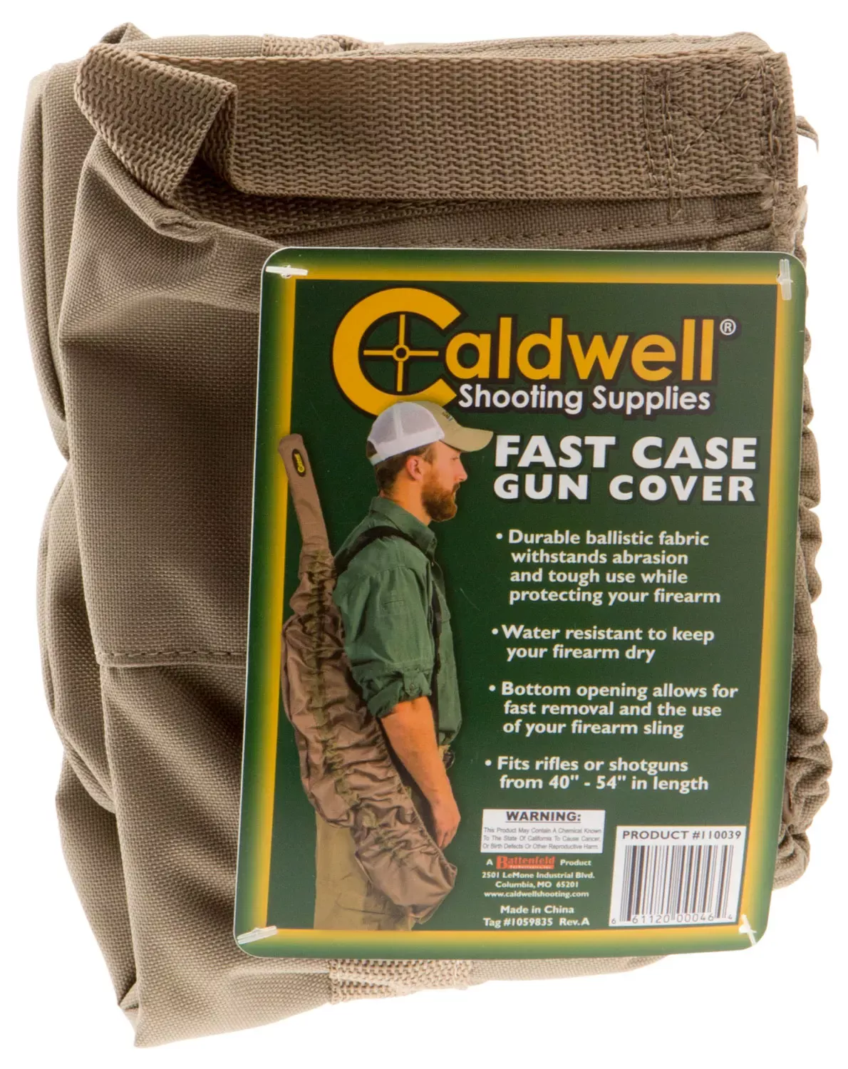 Caldwell Fast Case Gun Cover Flat Dark Earth