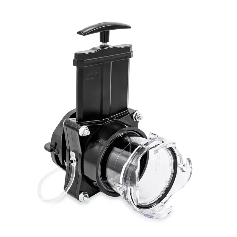 Camco 3 Gate Valve w/3.5 Clear ExtensionCap
