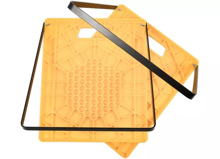 Camco Large Stabilizer Jack Pad – Set of 2 with Handle• 44543