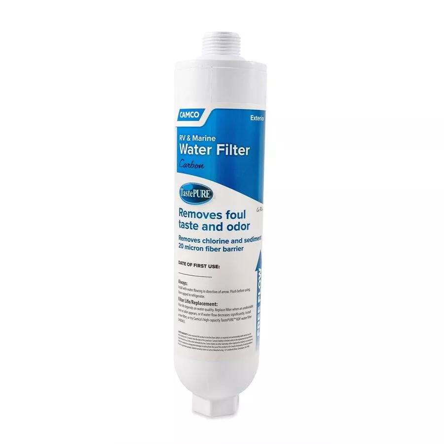 Camco TastePure Inline RV and Marine Water Filter• 40645