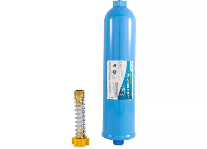 Camco Tastepure XL RV Water Filter with Hose Protector• 40019