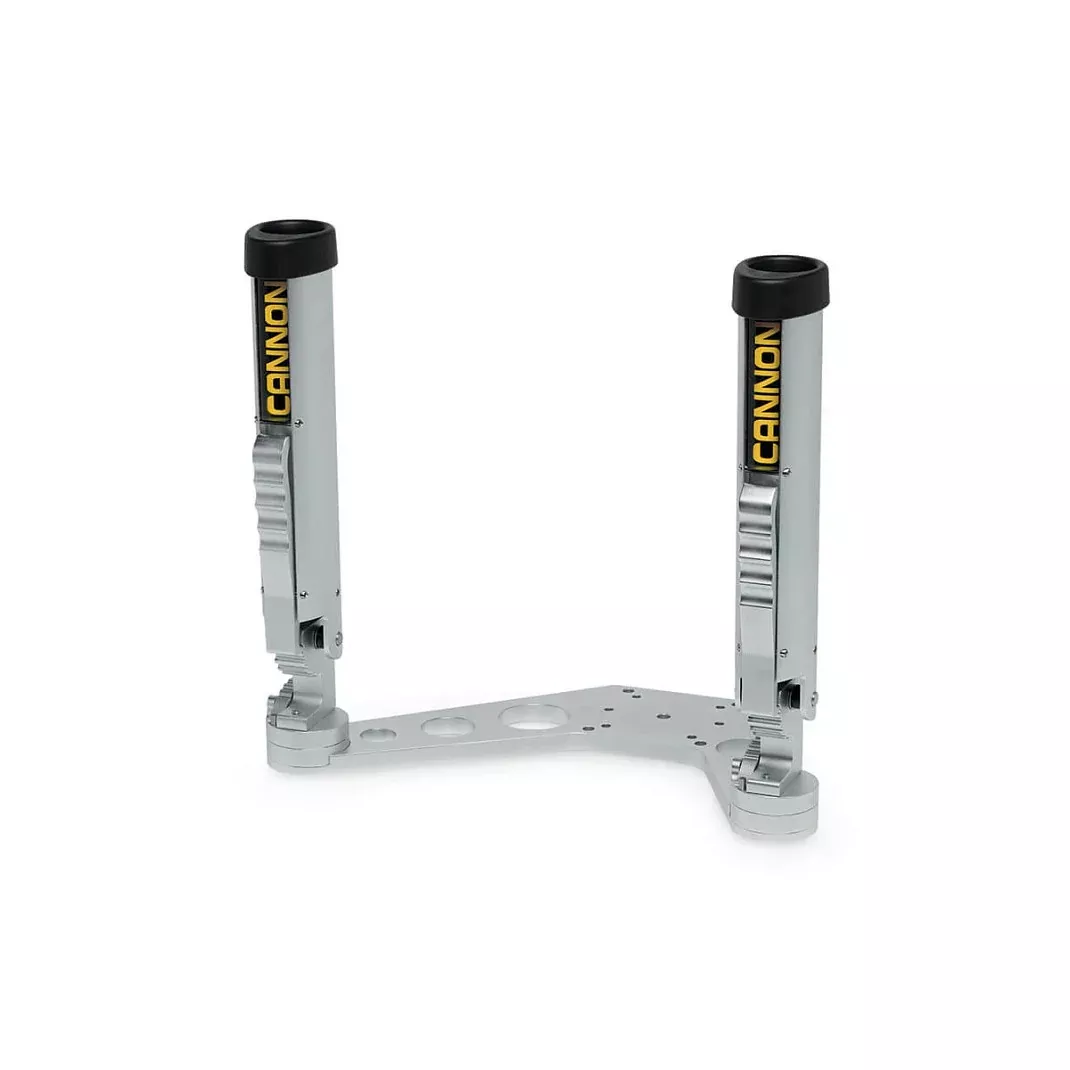 Cannon Axis Silver Aluminum Adjustable 2-Rod Holder• 1907024