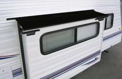 Carefree 196″ RV Slideout Cover, Black• LH1966242
