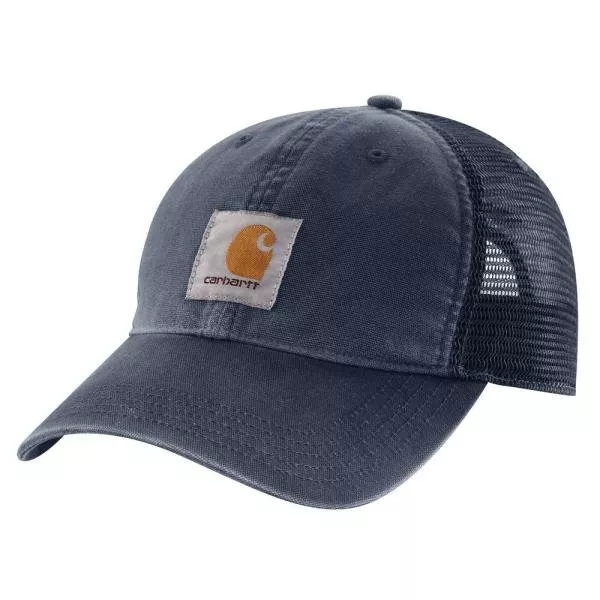 Carhartt Canvas Mesh-Back Cap – Navy #100286