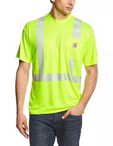 Carhartt Force High-Visibility Short-Sleeve Class 2 T-Shirt – Brite Lime #100495