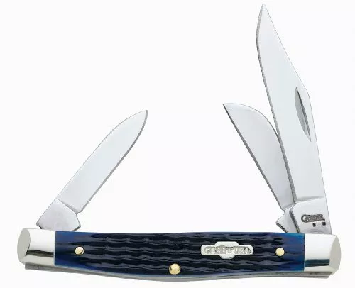 Case Blue Bone Medium Stockman Knife