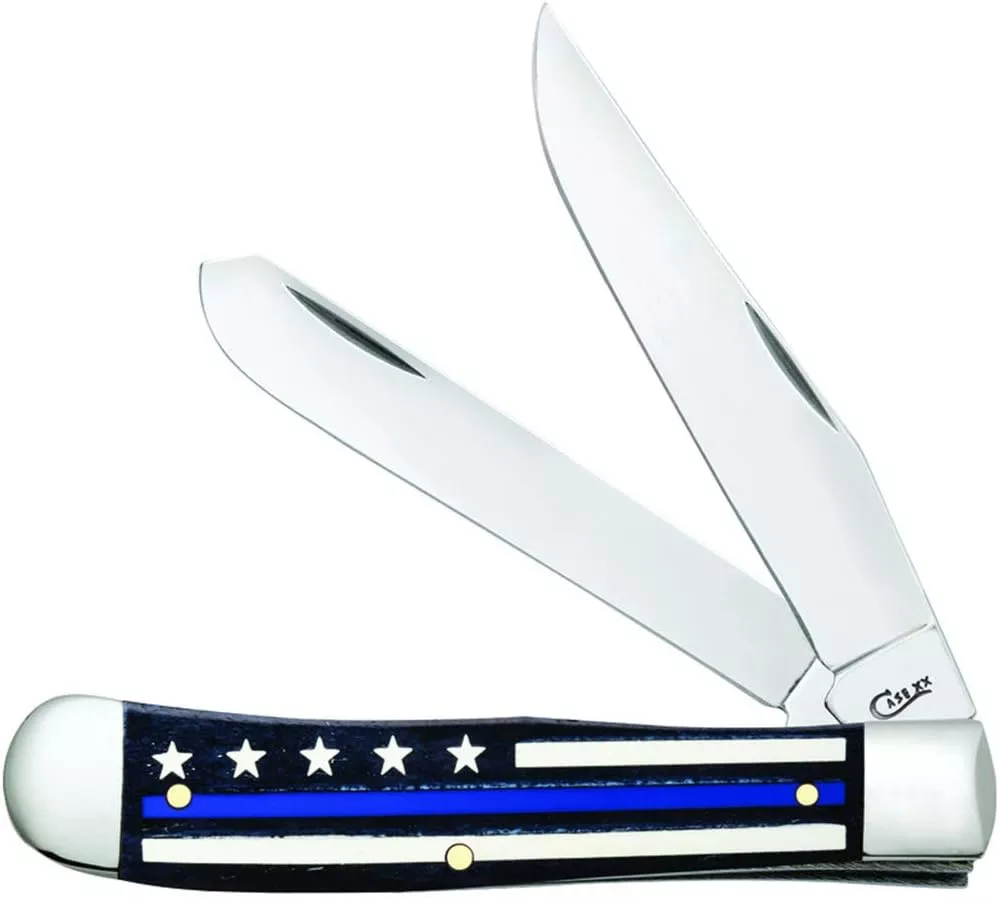 Case Knife Case Black Smooth Bone Trapper #06567