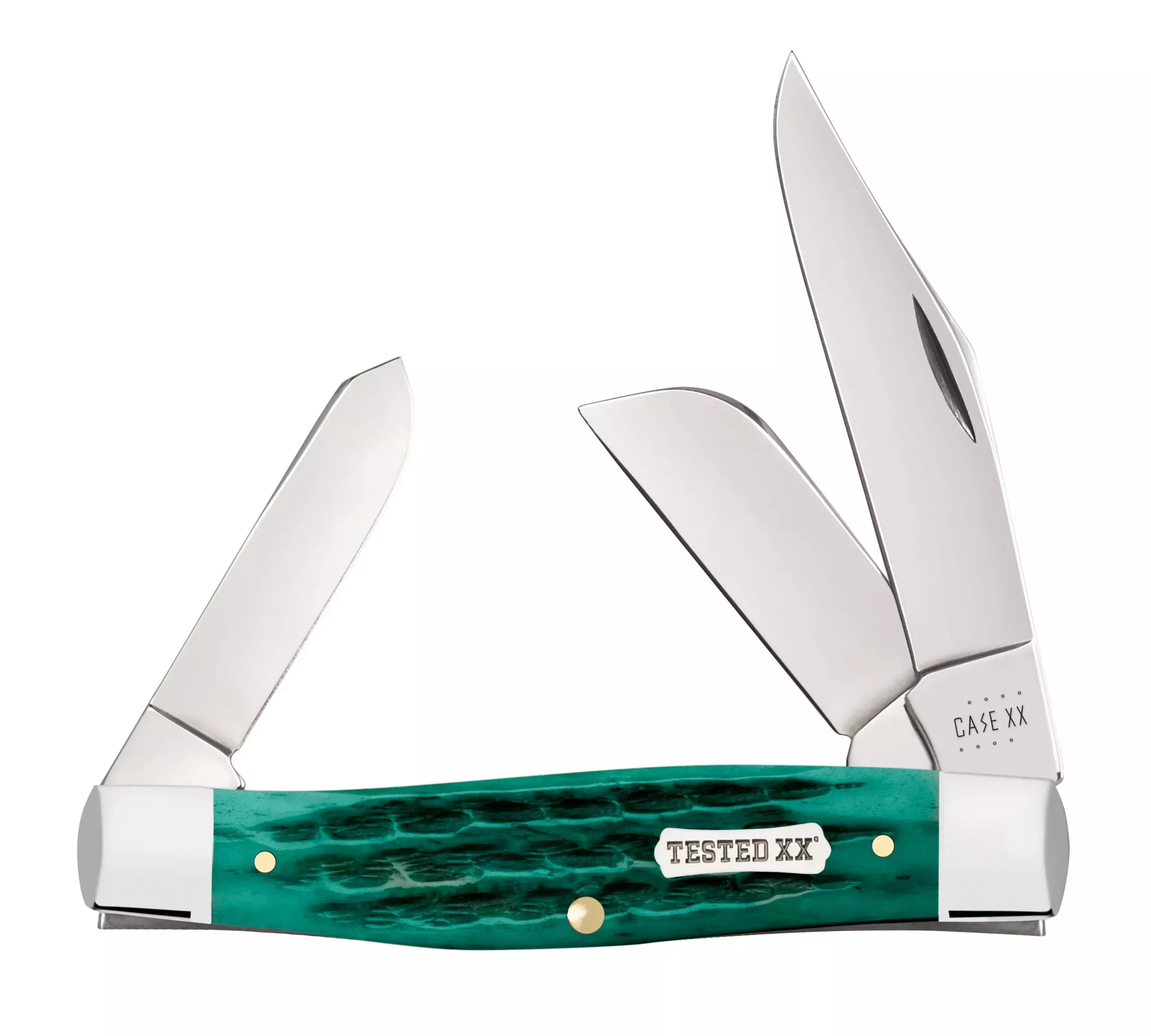 Case Knife Kinfolk Jig Jade Bone Large Stockman #48939