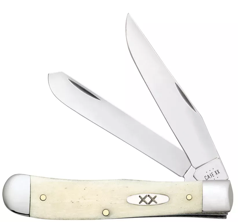 Case Knife Smooth Natural Bone Trapper #13310