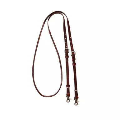 CASHEL Braided Adjustable Brown Roping Rein (SA-RA8BR)