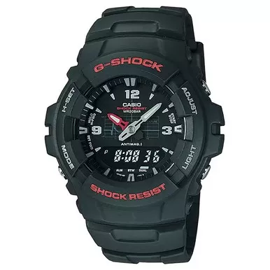 Casio G100-1BV G-Shock Classic Analog-Digital Watch