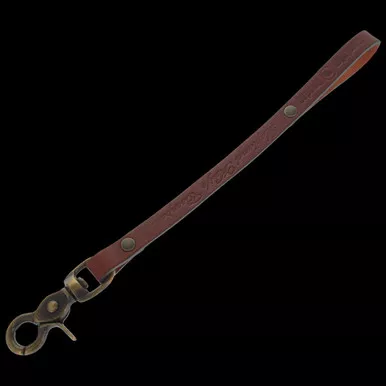Casstrom Leather Lanyard Cognac