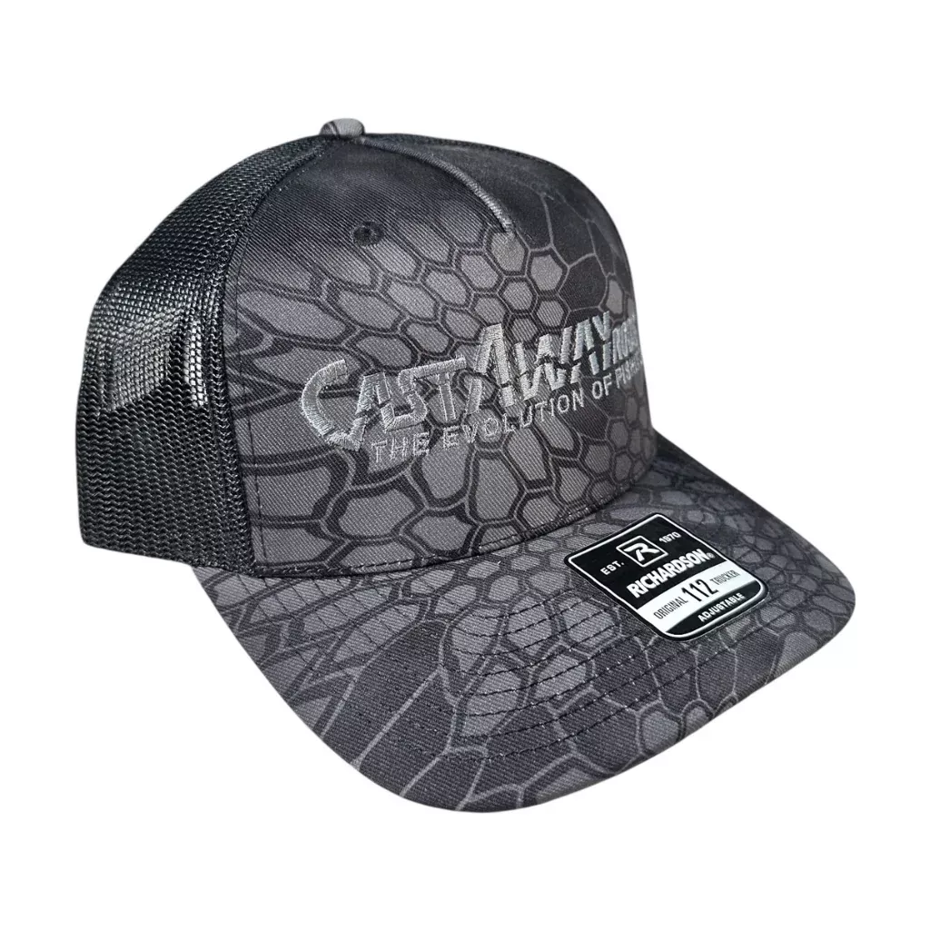 CastAway Trucker Hat – Kryptek: Typhon/Black