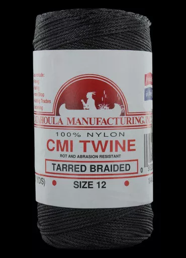 Catahoula Tarred Nylon Bank Line Twine #12