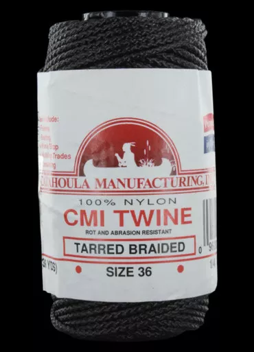 Catahoula Tarred Nylon Bank Line Twine #36