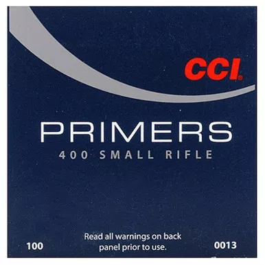 CCI 400 STD SMALL RIFLE PRIMER 100 CT