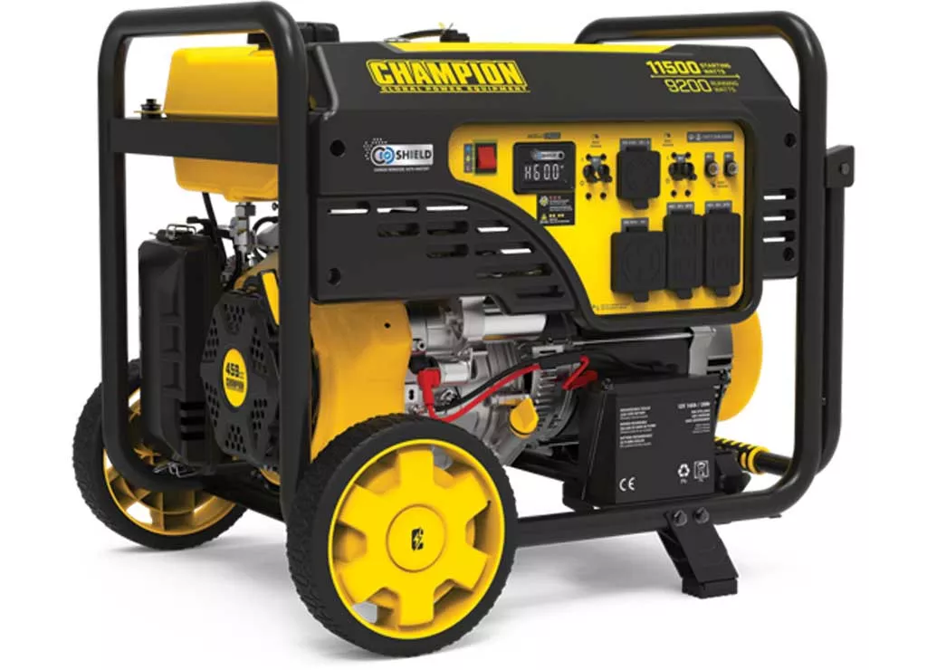 Champion 9200W Electric Start Generator with CO Shield• 201494