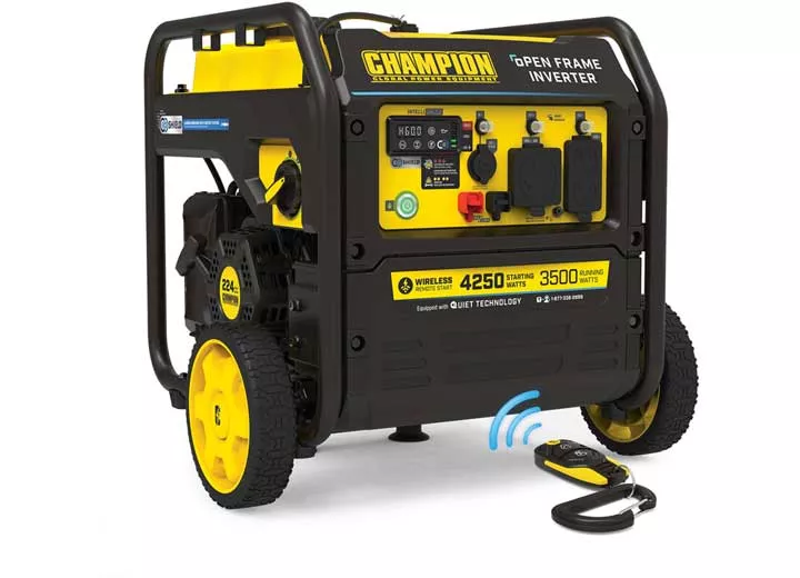 Champion Power Equipment 4250W Wireless Start Open Frame Inverter with CO Shield• 201185