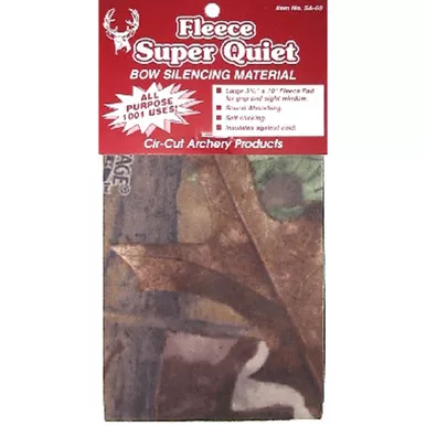 Cir-cut Micro Fleece Silencing Material Camouflage 3.75x10 In
