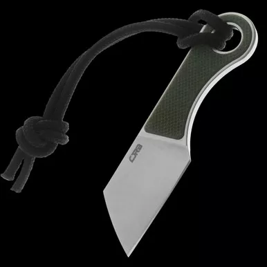 CJRB Chip Green G10 Fixed Blade